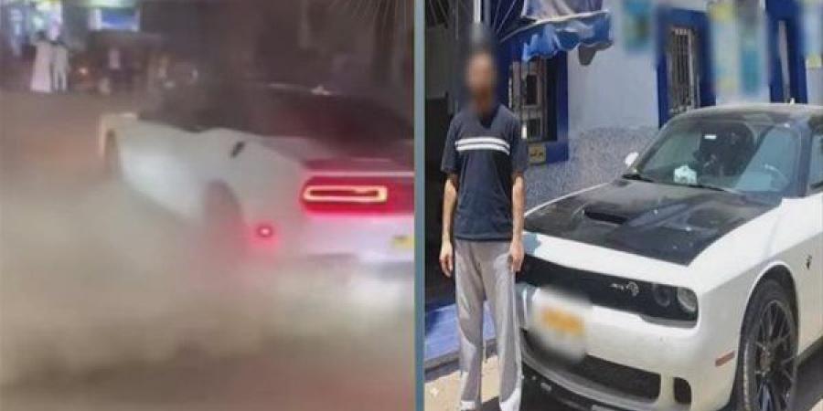 ضبط قائد سيارة بتهمة أداء حركات استعراضية في الشرقية