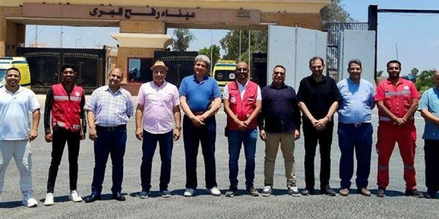 بعثة توثيق شهادات جرحى العدوان الصهيوني: مصر تتحمل النسبة الأعظم في تدفق المساعدات لغزة