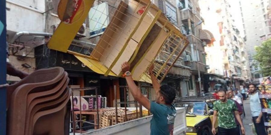 محافظ الإسكندرية: حملات مكبرة لإزالة الإشغالات والتعديات وفرض الانضباط بالأحياء