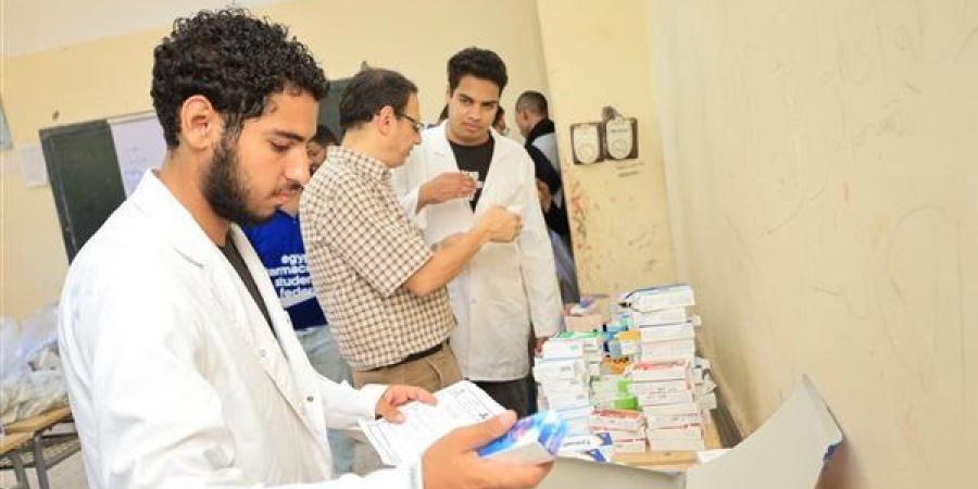 انطلاق قافلة طبية مجانية بقرية 8 في المنيا ضمن مبادرة "حياة كريمة"