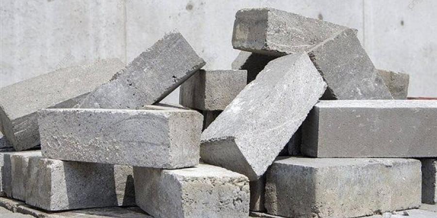 أسعار الطوب الاسمنتي في سوق مواد البناء اليوم الثلاثاء
