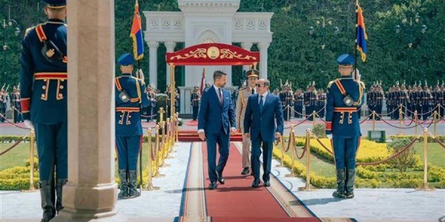 تعزيز العلاقات السياسية والاقتصادية تتصدر مباحثات السيسي ورئيس الجبل الأسود