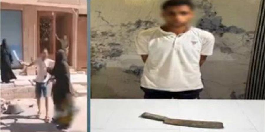 «أنا الحكومة»، فيديو صادم يتصدر المنصات ويقود لسقوط بلطجي مطروح في قبضة الأمن