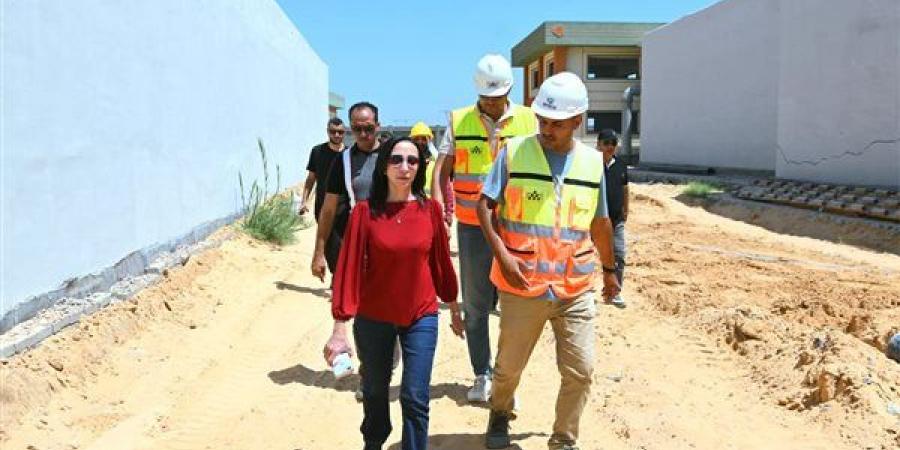 محافظ البحيرة توجه بسرعة نهو أعمال توسعات محطة مياه غرب النوبارية