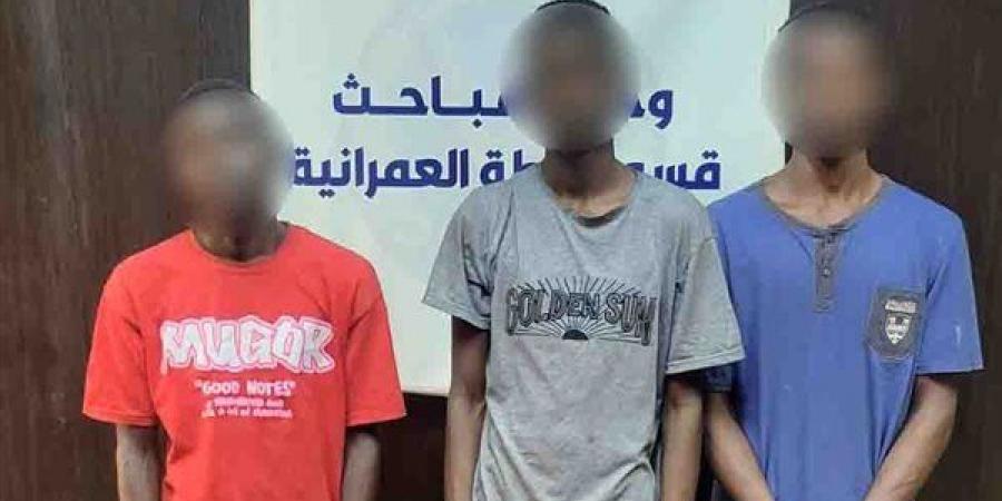 فيديو صورته محامية يكشف تعاطي 3 أجانب للمواد المخدرة في شارع بالجيزة، والشرطة تضبطهم
