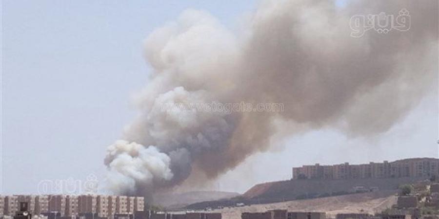 السيطرة على حريق بأحد الأخوار الجبلية بمطلع حي الصداقة الجديدة في أسوان (صور) - النيل نيوز