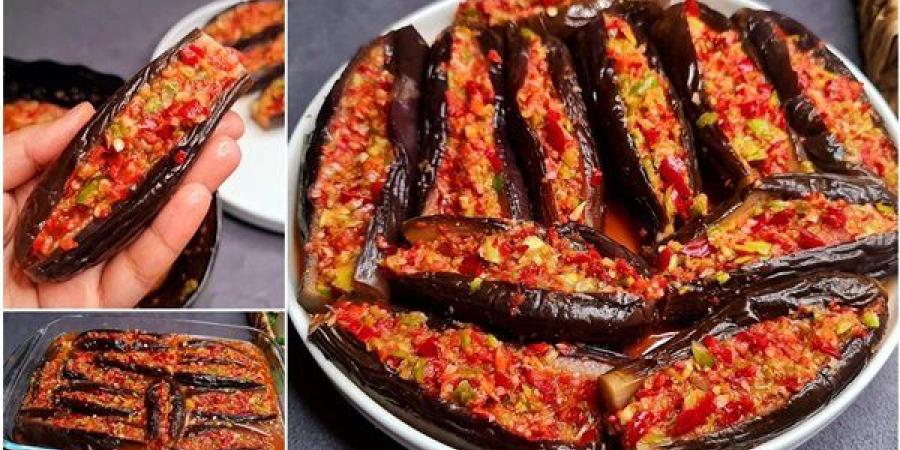 طريقة عمل الباذنجان المخلل في المنزل بخطوات بسيطة - النيل نيوز