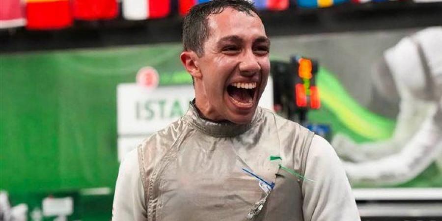 محمد حمزة يتأهل لنهائي سلاح الشيش ويضمن ميدالية لمصر بدورة البحر المتوسط - النيل نيوز