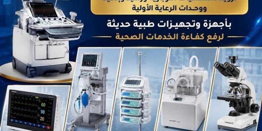 تزويد 3 مستشفيات بالبحيرة بأجهزة طبية حديثة لرفع كفاءة الخدمات الصحية - النيل نيوز