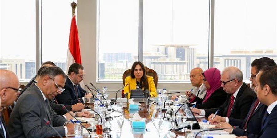 وزيرة الإسكان تبحث موقف إنشاء اتحاد المطورين العقاريين وتسليم شقق سكن لكل المصريين - النيل نيوز