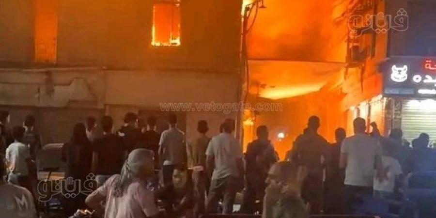 أنقذوا العقارات المجاورة بأعجوبة، حـريق ضخم يصل إلى عنان السماء في منزل بالشرقية (صور) - النيل نيوز
